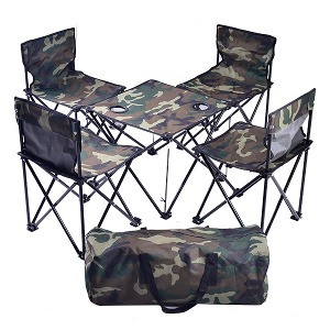 [공동구매] (WC) 접이식 캠핑의자+테이블세트